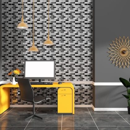 black-mosaic-tile-wall-design-bl black-mosaic-tile-wall-design-bl