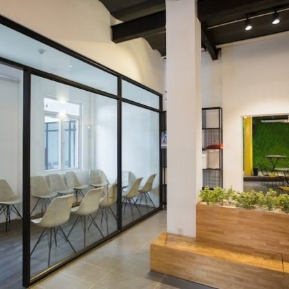 nobody-office-lobby-with-wooden nobody-office-lobby-with-wooden